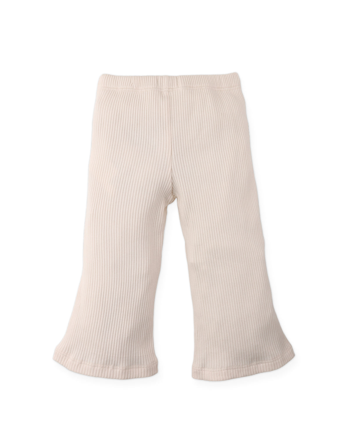 Baby Maisie Leggings With Bootcut Ribbing fabric and fit detail