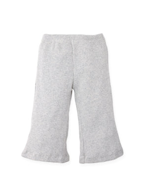 Baby Maisie Leggings With Bootcut Ribbing front view