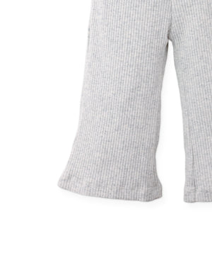 Baby Maisie Leggings With Bootcut Ribbing close-up detail