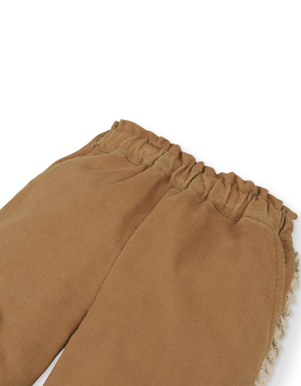 BABY JOLENE PAPER BAG PANTS WITH HORSE FACE APPLIQUÉ