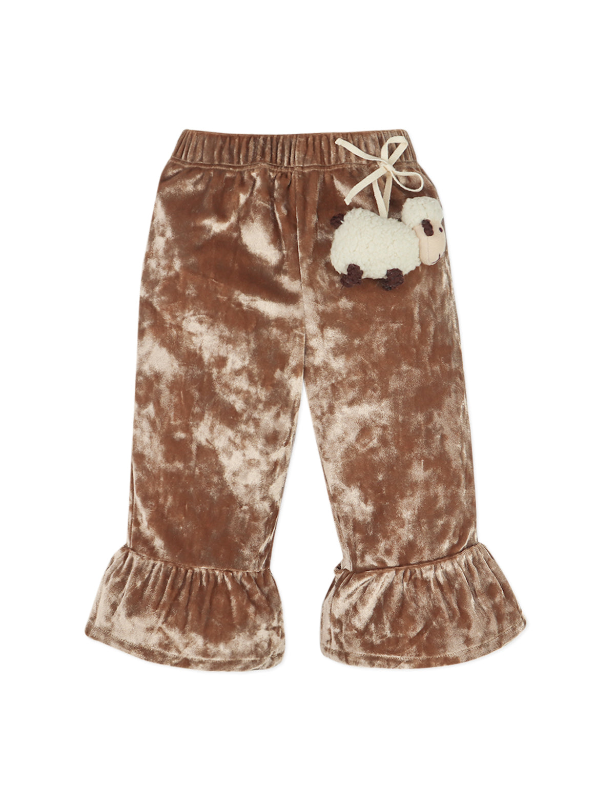 BABY  GHEA FLARE PANTS SUNDANCE WITH SHEEP PLUSHIE