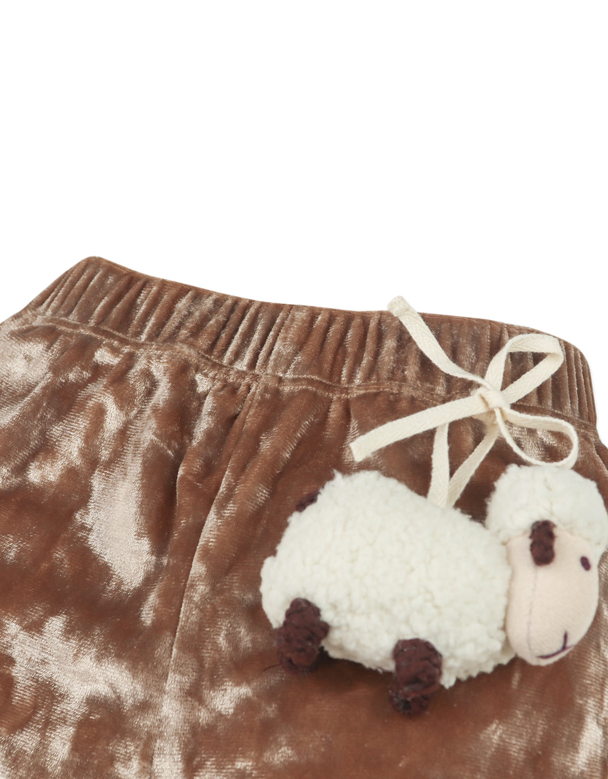 BABY  GHEA FLARE PANTS SUNDANCE WITH SHEEP PLUSHIE