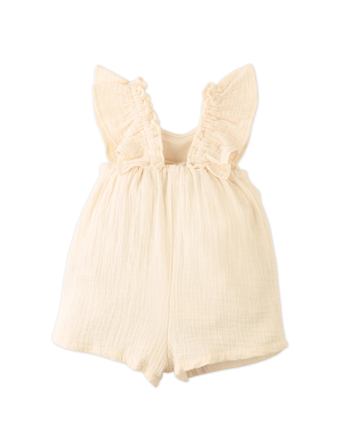 Baby Caseyline Crumpled Ruffle Sleeves Playsuit outfit styling