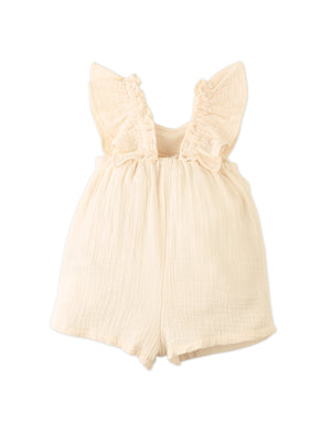 Baby Caseyline Crumpled Ruffle Sleeves Playsuit outfit styling