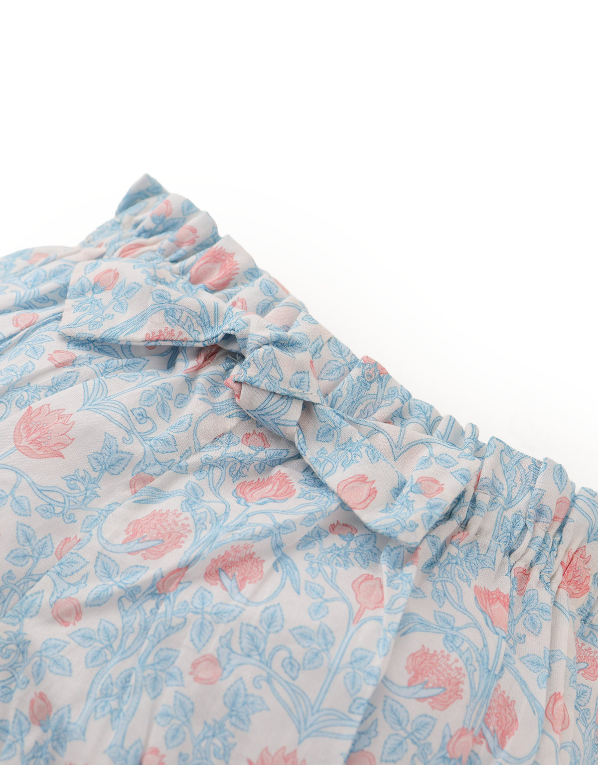 BABY CLAUDIA PRINTED BLOOMERS WITH BOW