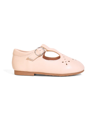 Mary Jane Shoes With T-Strap and Cut Out Details close-up detail