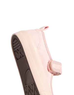 Mary Jane Suede Sneakers fabric and fit detail