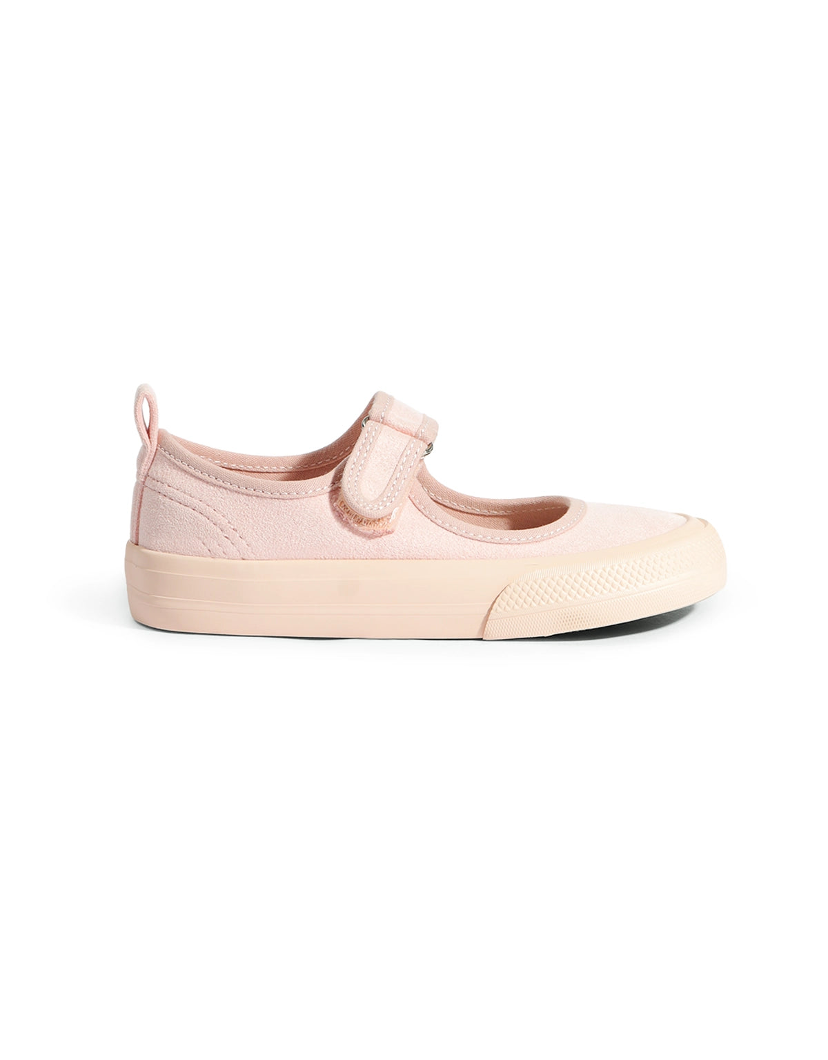 Mary Jane Suede Sneakers side view