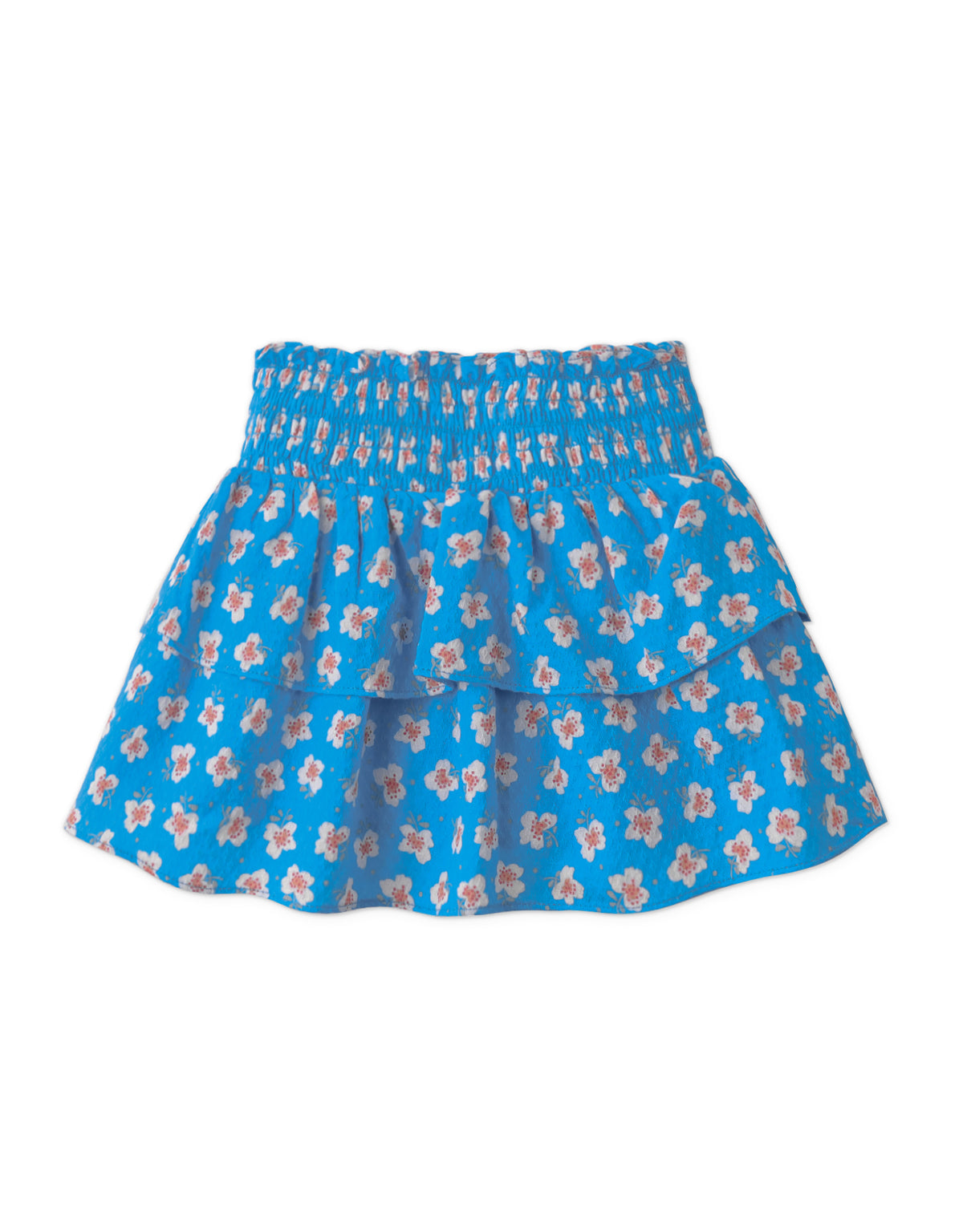 BABY GIRLS NADINE SMOCKED TIERED SKIRT