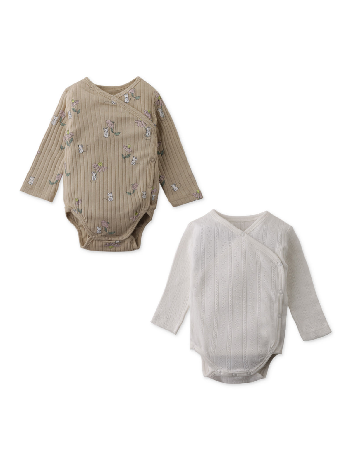 2-PC KIMONO ONESIES SET