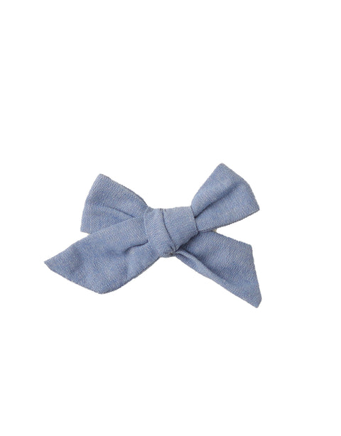 GIRLS PLAIN AND PRINTED BOW CLIP SET