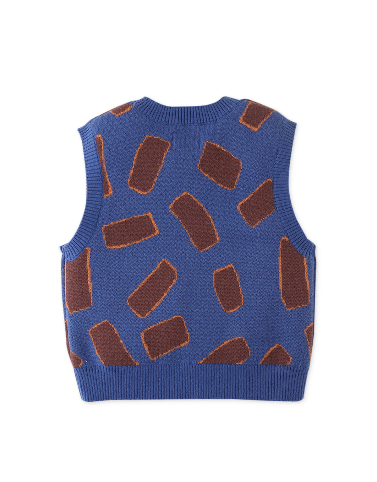 BOYS LASAGNE INTARSIA VEST