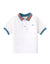 BOYS POLO SHIRT WITH CONTRAST CUFFS AND COLLAR