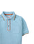 BOYS POLO SHIRT WITH STRIPEY CUFFS AND COLLAR