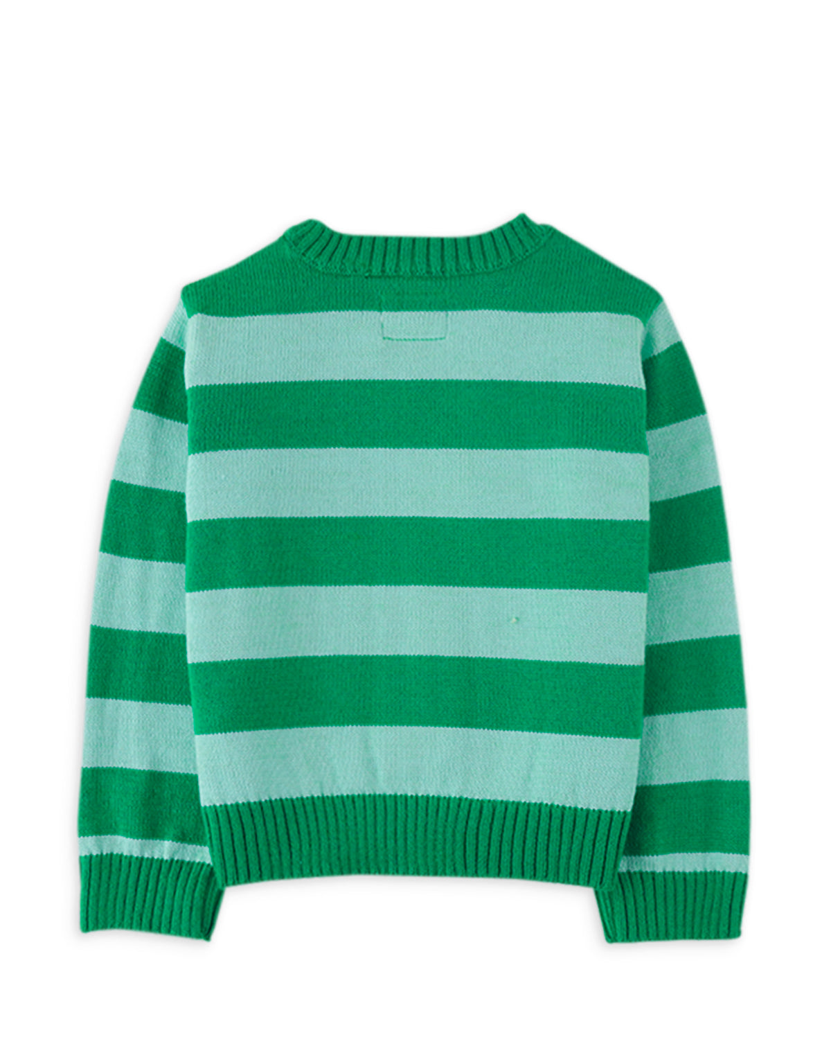 BOYS TIGER ON STRIPES KNITTED PULLOVER