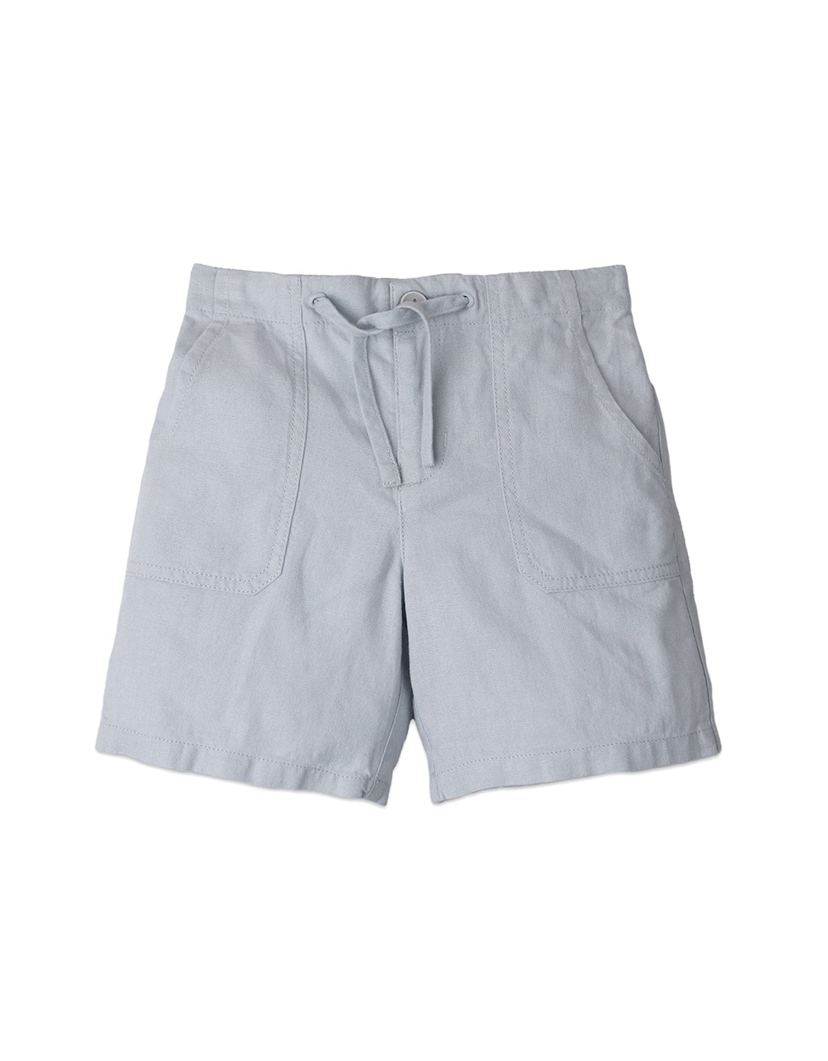 BOYS MIDRISE PATCH POCKET BERMUDA SHORTS