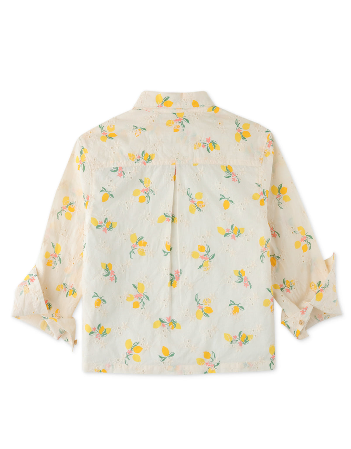 BOYS EMBROIDERED SWISS LONG SLEEVES SHIRT