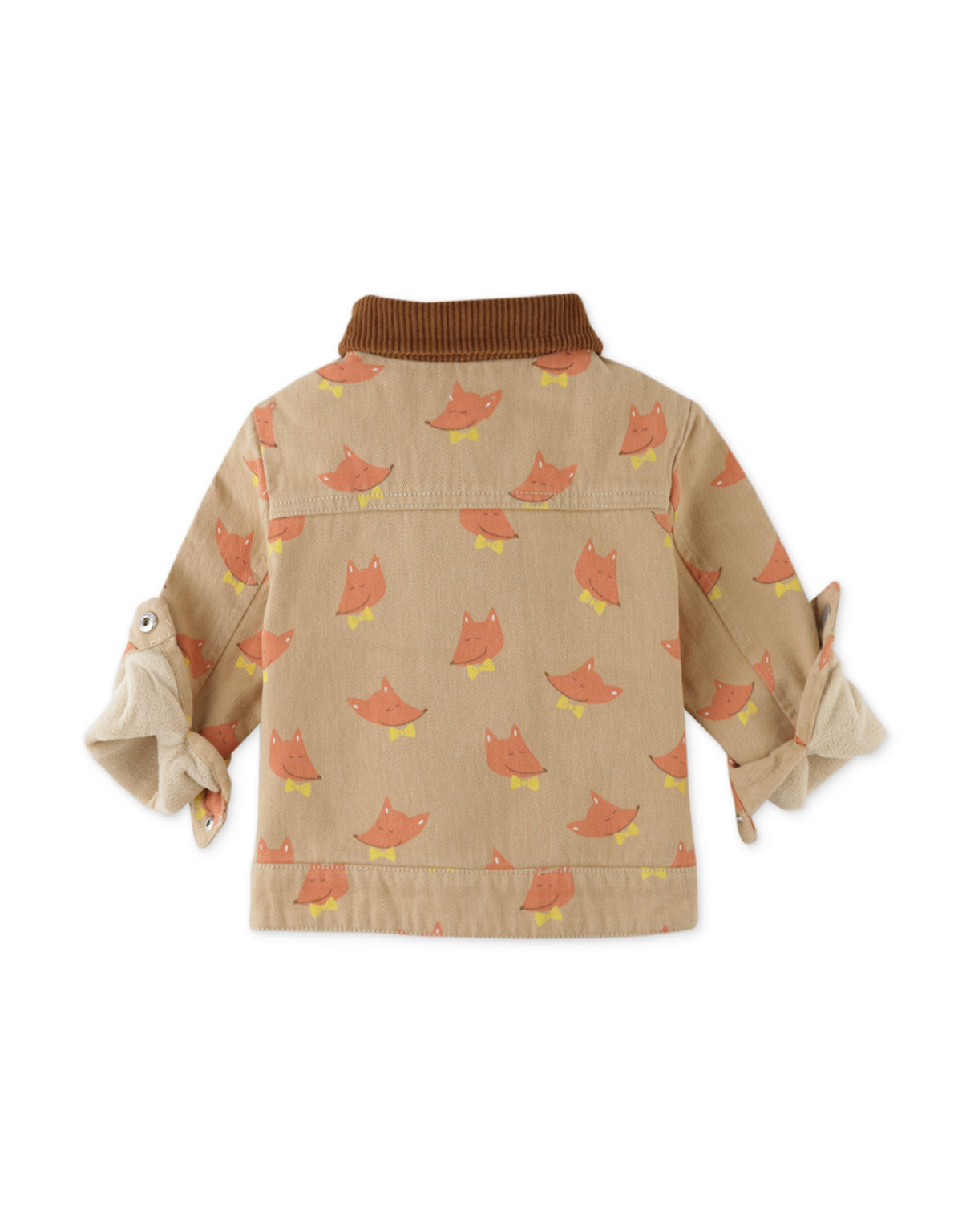 BABY BOYS FOX ALL OVER PRINT JACKET