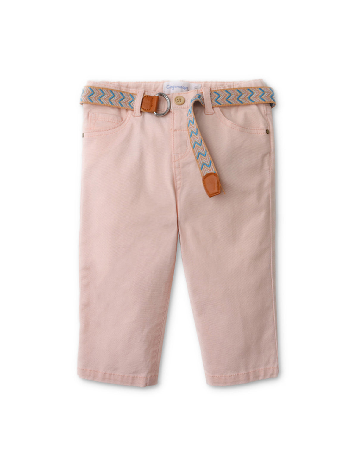 BABY BOYS RELAXED CANVAS PANTS