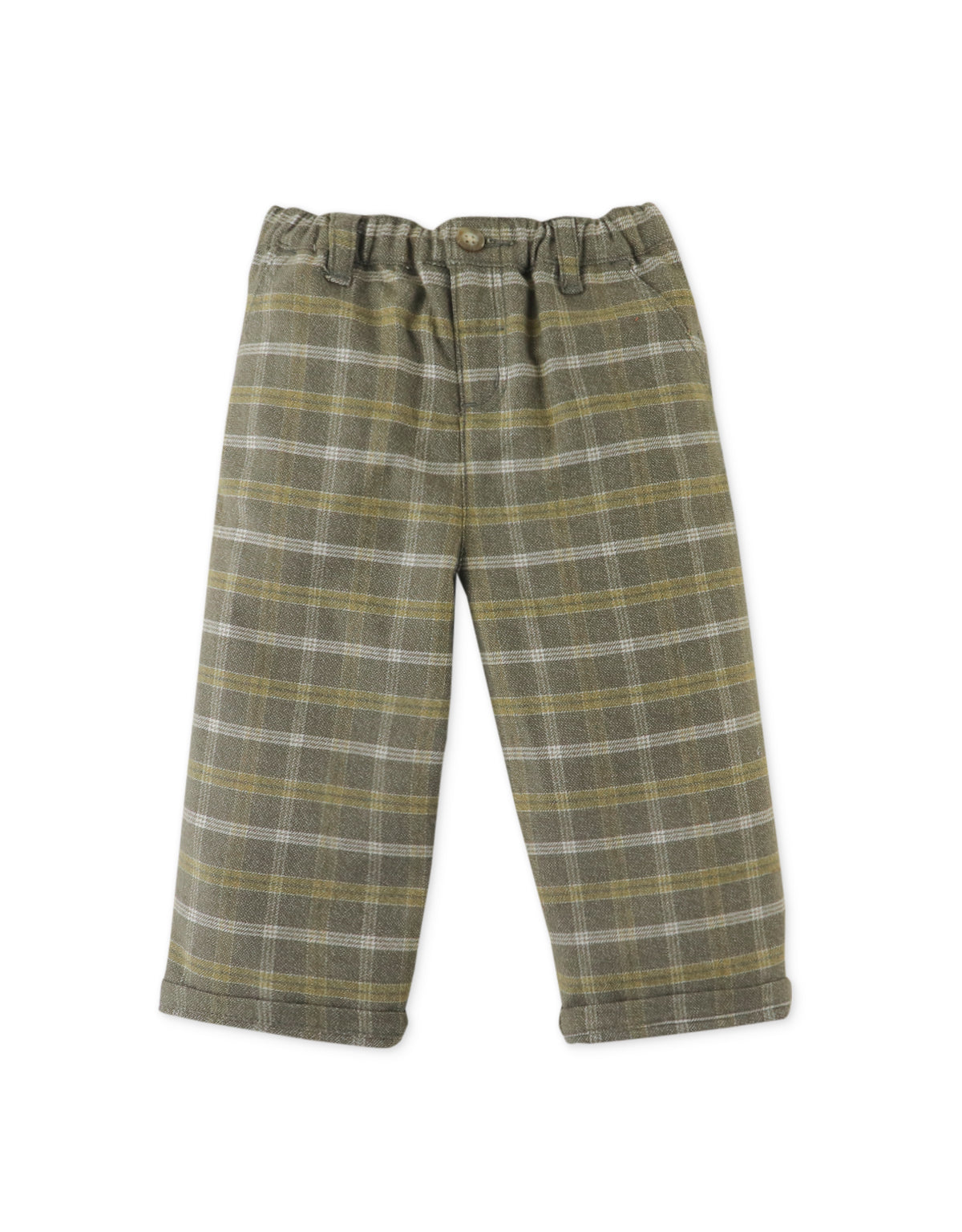 BABY BOYS PLAID PANTS