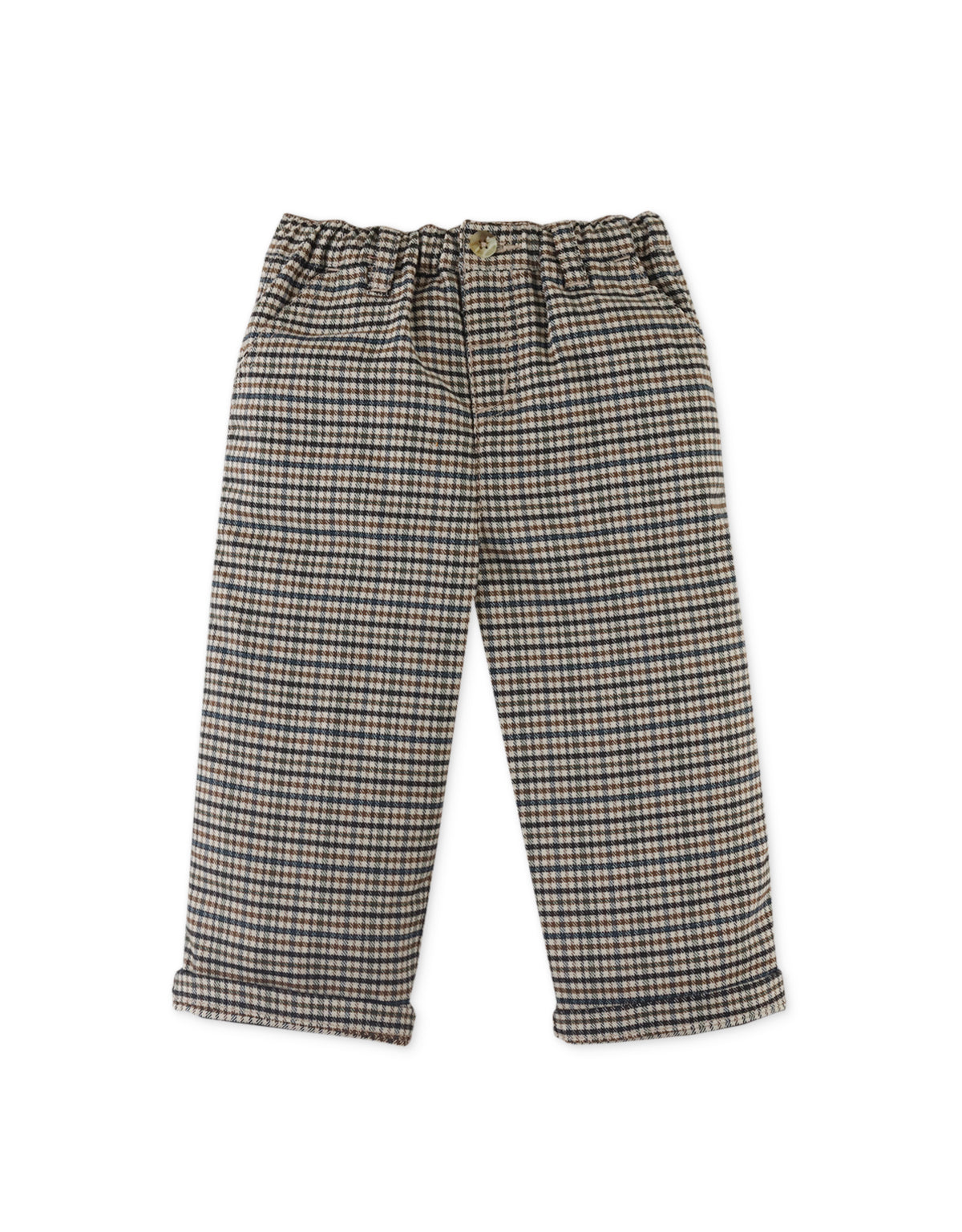 BABY BOYS HOUNDSTOOTH PANTS