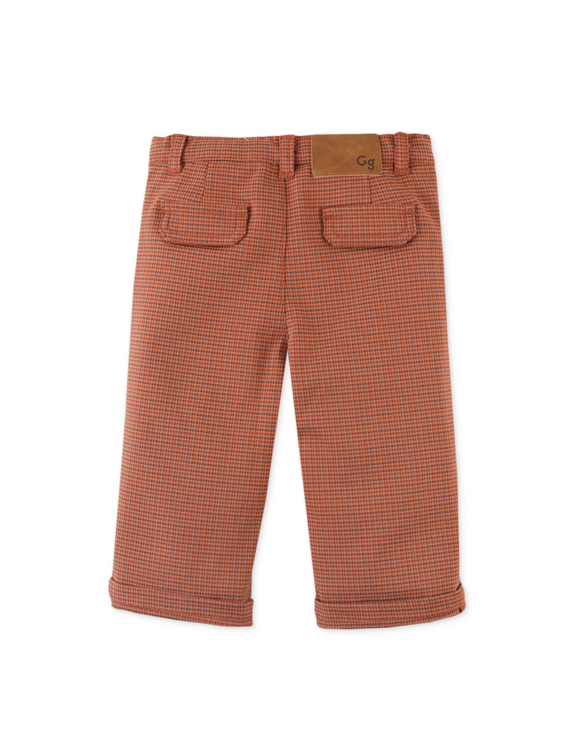 BABY BOYS HOUNDSTOOTH PANTS