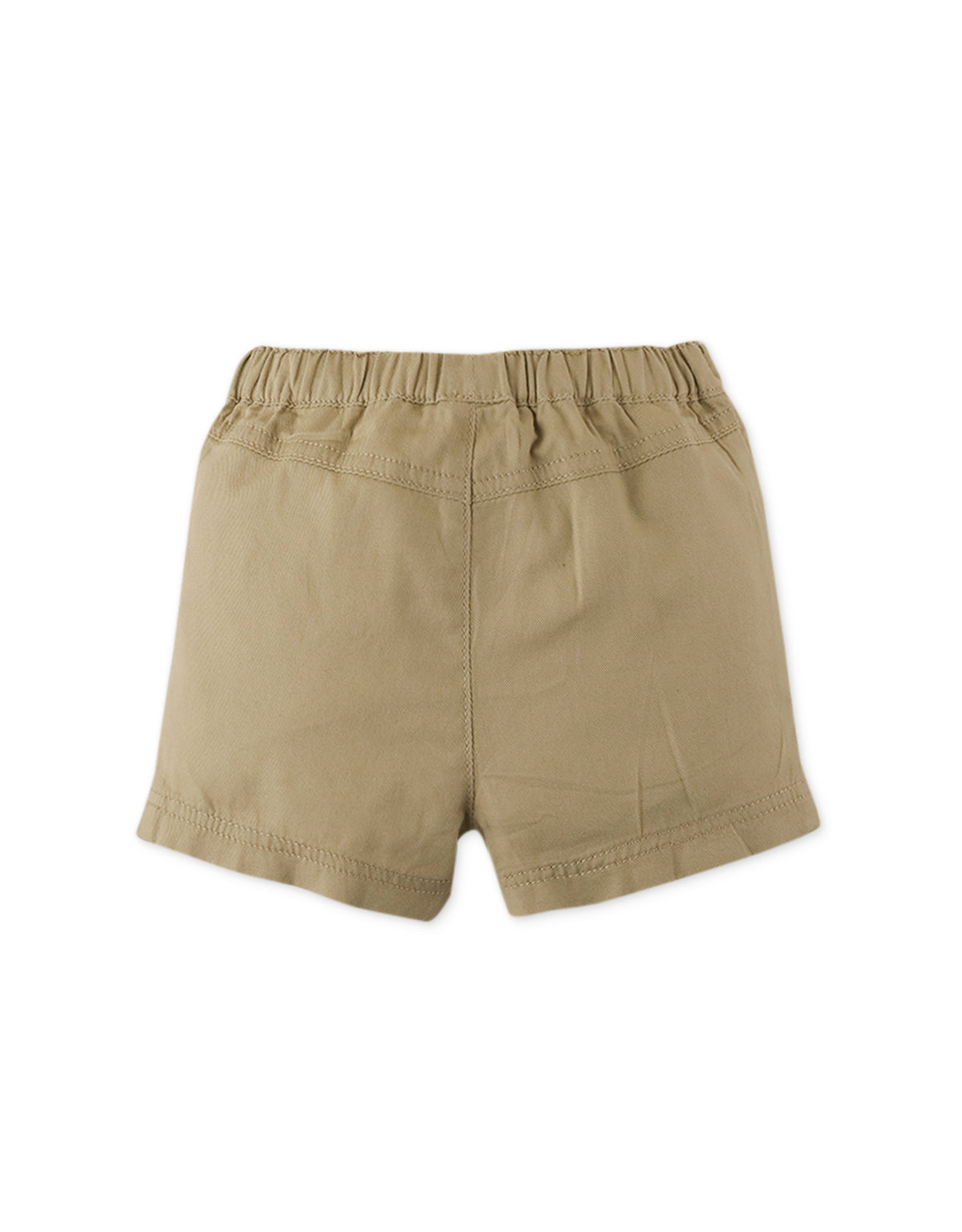 BABY BOYS TWILL PULL-ON DRAWSTRING SHORTS