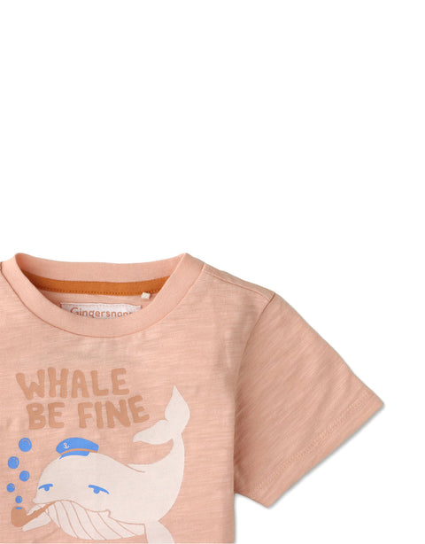 BABY BOYS WHALE GRAPHIC TEE