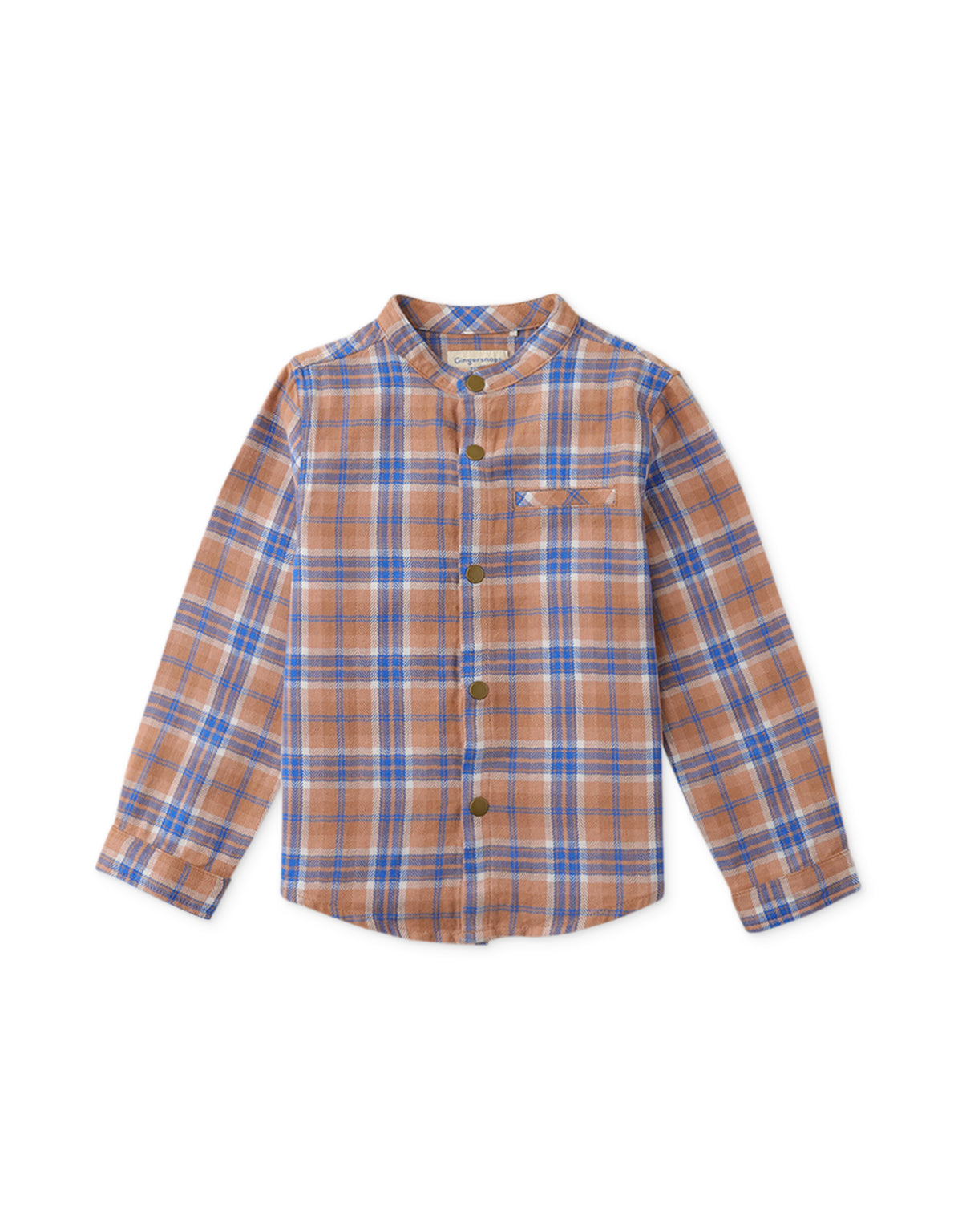 BABY BOYS CHECKS FLANNEL SHIRT