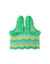 BABY GIRLS MULTICOLOR KNITTED BLOUSE WITH RUFFLE SLEEVES