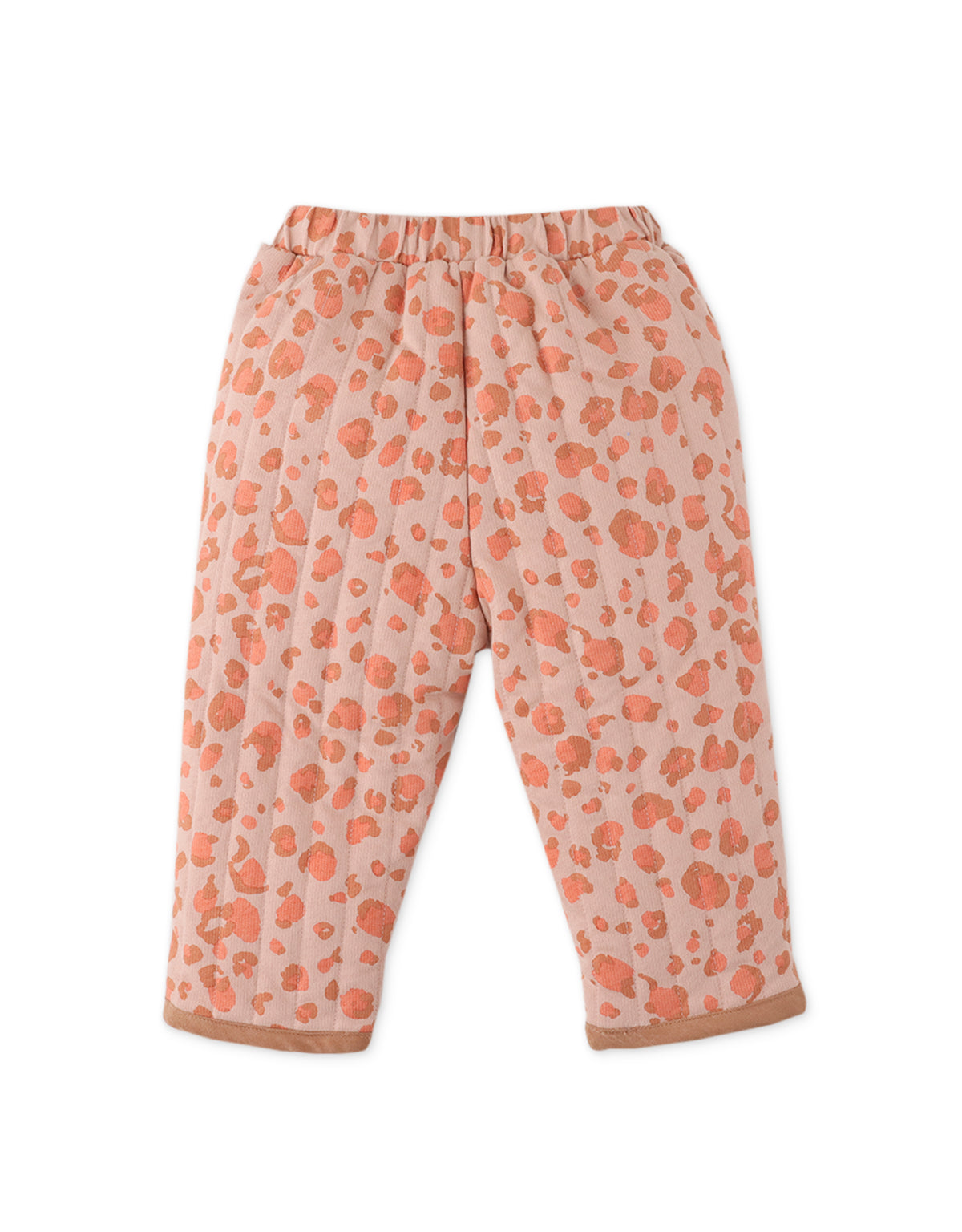 BABY GIRLS ANIMAL SKIN PRINT ON WADDED PANTS