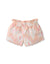 BABY GIRLS IKAT PRINT EMBROIDERED SCALLOP SHORTS WITH BOW