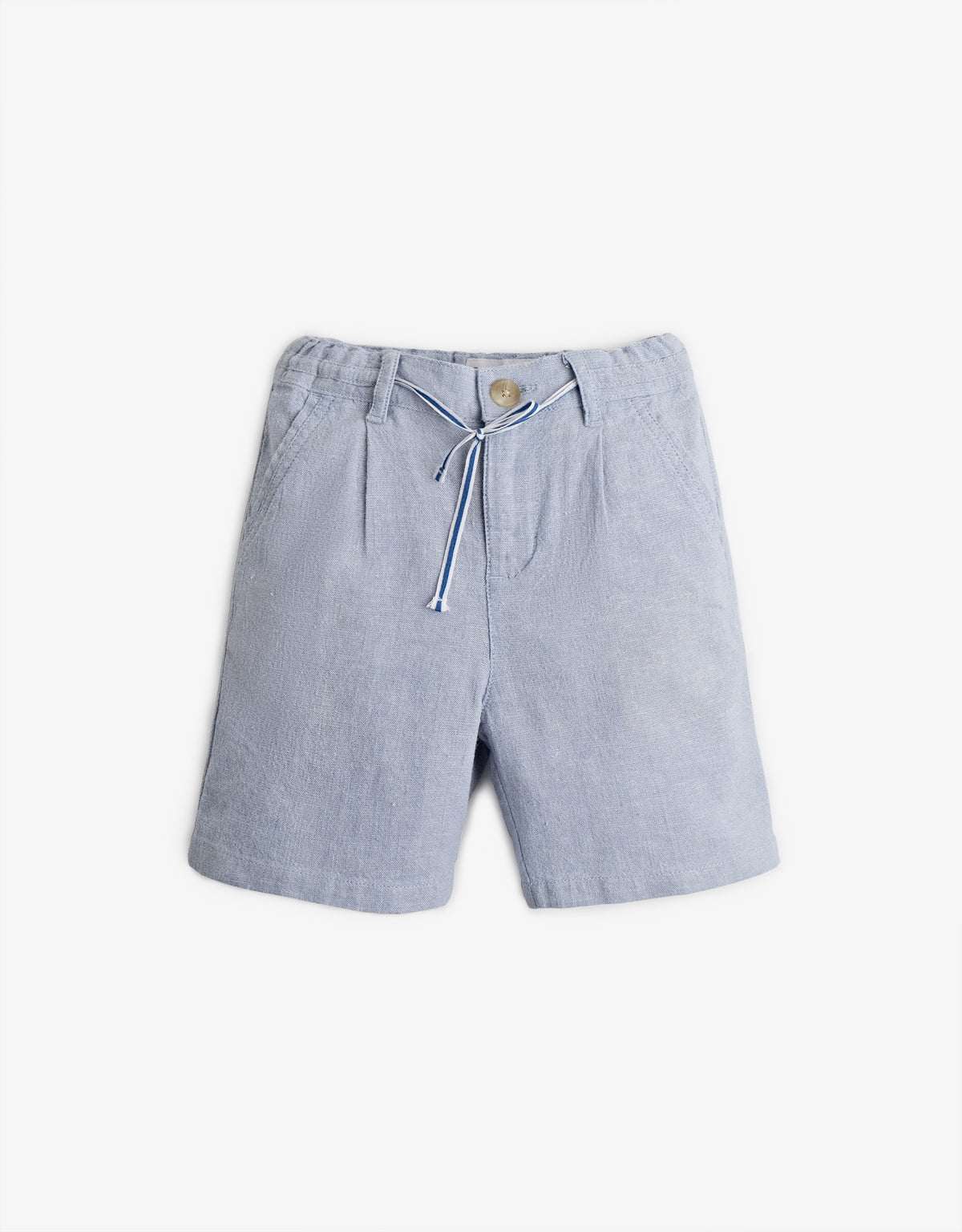 BOYS COTTON LINEN SHORTS