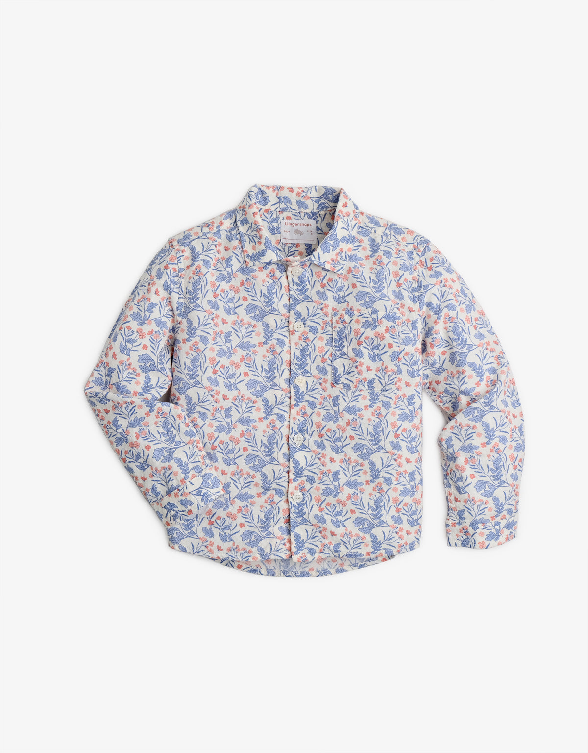 BOYS VINTAGE FERN LONGSLEEVES SHIRT