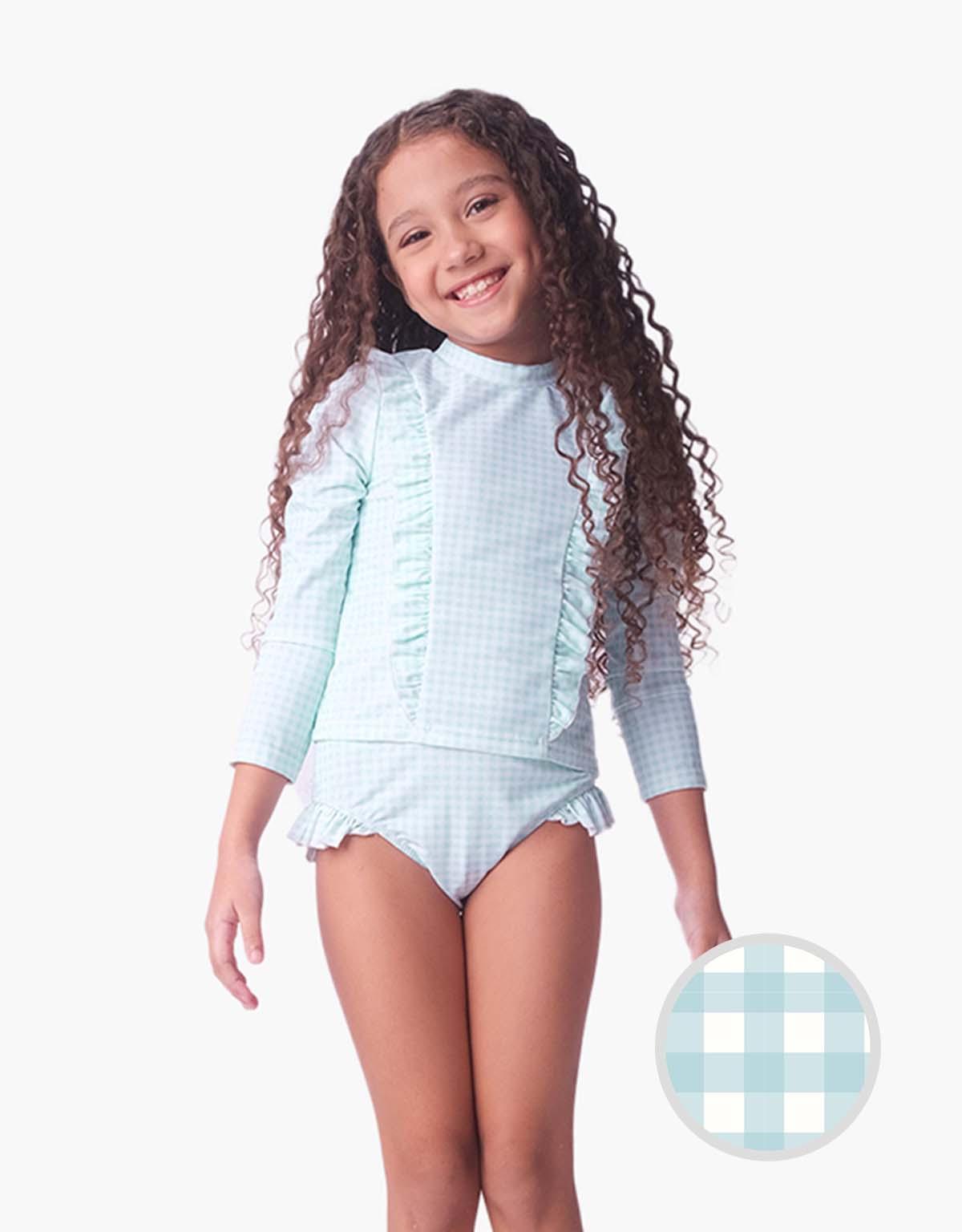 GIRLS GINGHAM RASH TOP - gingersnaps | Shop Kids & Children's clothing online at gingersnaps.com.ph