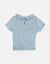 GIRLS RUFFLE BIB COLLAR RIBBED TOP - gingersnaps | Shop Kids & Children's clothing online at gingersnaps.com.ph