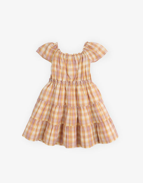 GIRLS PLAID TIER DRESS - gingersnaps | Shop Kids & Children's clothing online at gingersnaps.com.ph