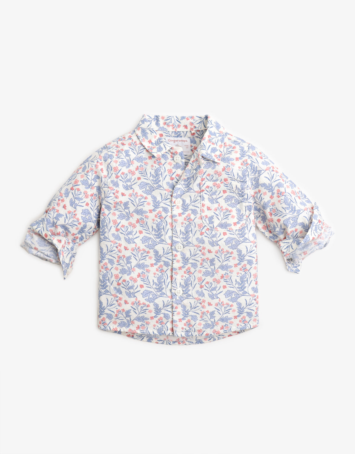 BABY BOYS VINTAGE FERN LONGSLEEVES SHIRT