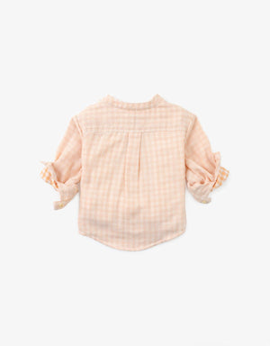 BABY BOYS STRIPED DOUBLE WOVEN SHIRT - gingersnaps | Shop Kids & Children's clothing online at gingersnaps.com.ph