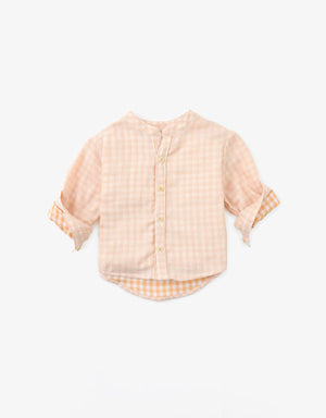 BABY BOYS STRIPED DOUBLE WOVEN SHIRT - gingersnaps | Shop Kids & Children's clothing online at gingersnaps.com.ph