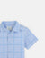 BABY BOYS GRID EMBROIDERED SHIRT - gingersnaps | Shop Kids & Children's clothing online at gingersnaps.com.ph