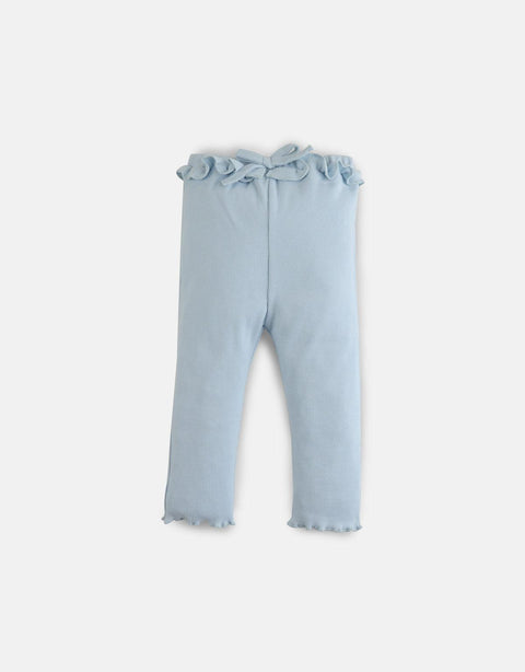 BABY GIRLS RIBBED LEGGINGS WITH RUFFLES ON WAIST - gingersnaps | Shop Kids & Children's clothing online at gingersnaps.com.ph