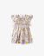 GIRLS FLORAL SMOCKED DRESS WITH DIGI GINGHAM AND FLOWERS - gingersnaps | Shop Kids & Children's clothing online at gingersnaps.com.ph