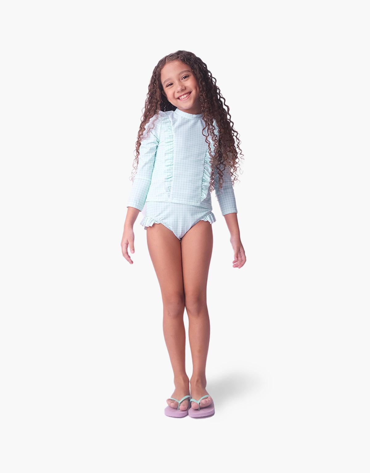 GIRLS GINGHAM RASH TOP - gingersnaps | Shop Kids & Children's clothing online at gingersnaps.com.ph