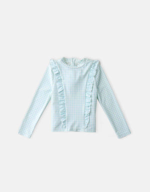 GIRLS GINGHAM RASH TOP - gingersnaps | Shop Kids & Children's clothing online at gingersnaps.com.ph