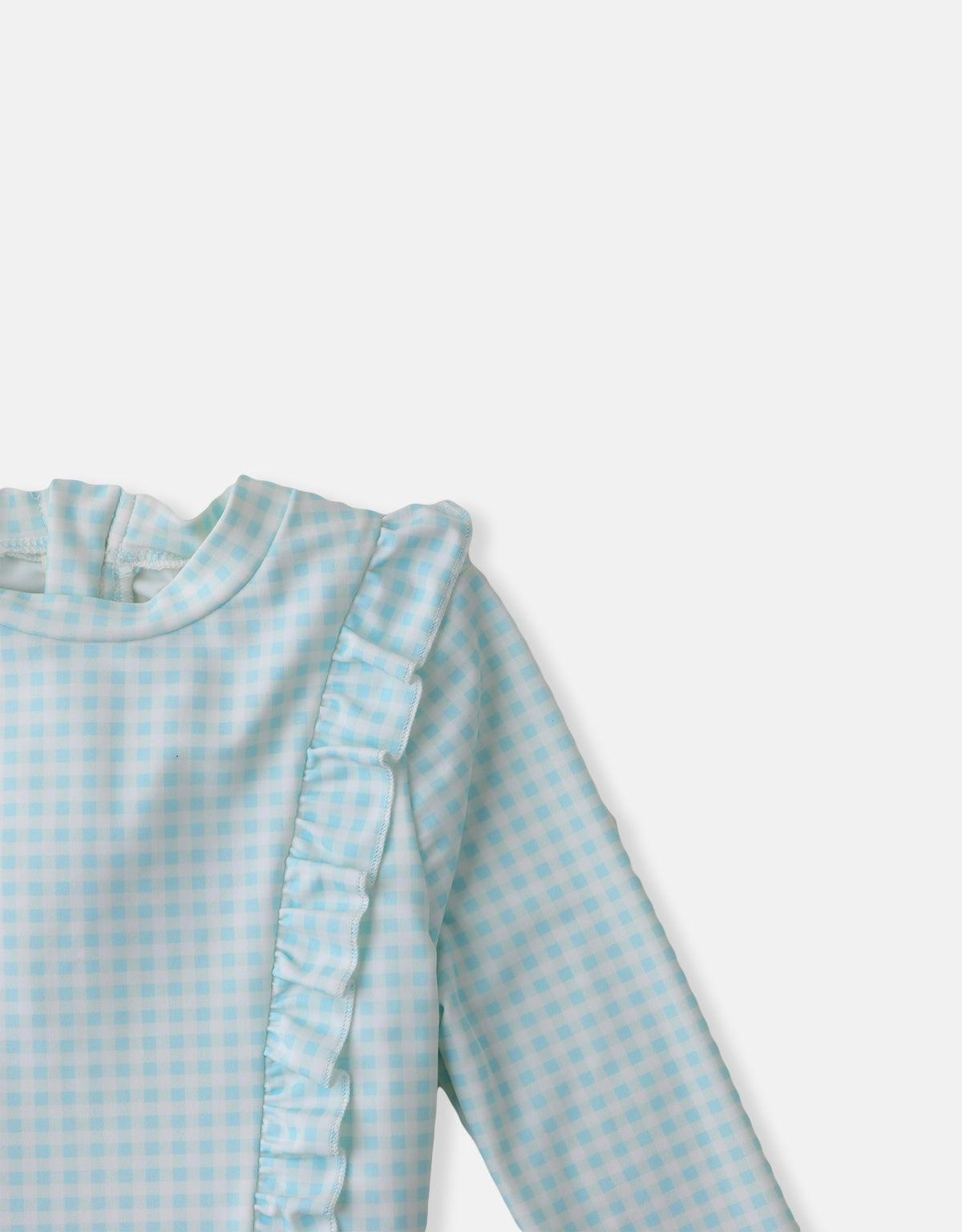 GIRLS GINGHAM RASH TOP - gingersnaps | Shop Kids & Children's clothing online at gingersnaps.com.ph