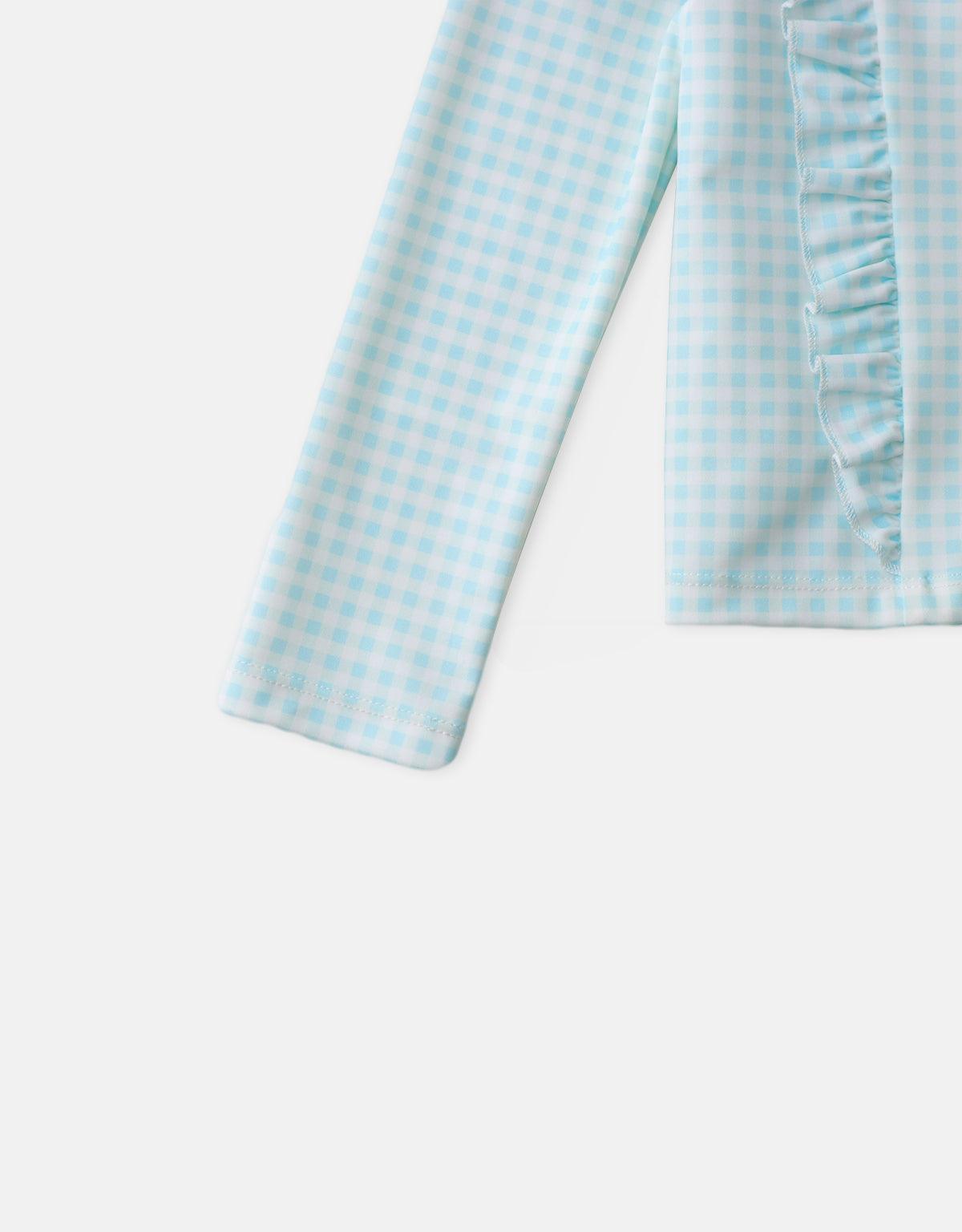 GIRLS GINGHAM RASH TOP - gingersnaps | Shop Kids & Children's clothing online at gingersnaps.com.ph