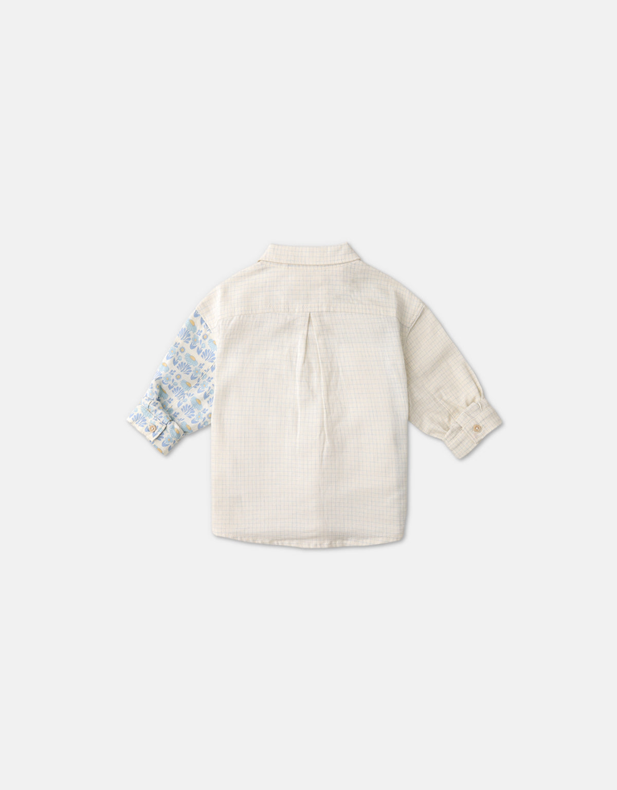 BABY BOYS HALF AND HALF SHIRT