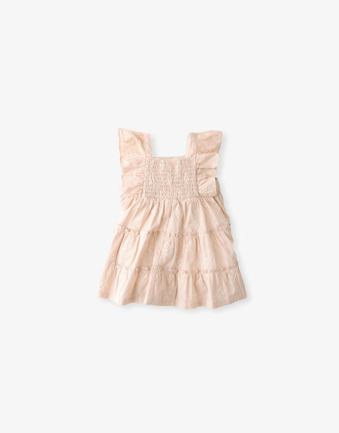 BABY GIRLS EMBROIDERED GINGHAM SMOCKED DRESS - gingersnaps | Shop Kids & Children's clothing online at gingersnaps.com.ph