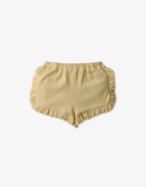 BABY GIRLS RIBBED SHORTS WITH FRILLS - gingersnaps | Shop Kids & Children's clothing online at gingersnaps.com.ph